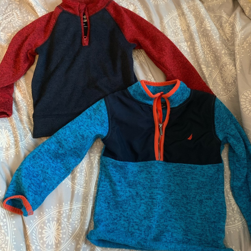 Boys 3t fleece pull overs !